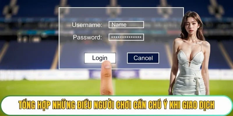 Tổng hợp những điều người chơi cần chú ý khi giao dịch